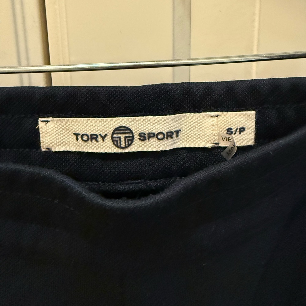 Tory Burch Navy Logo Tape Tracksuit Set Jacket + … - image 5